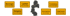 Ortsschilder von Benningen, Lachen, Holzgünz, Trunkelsberg, Memmingerberg und Ungerhausen im Kreis Unterallgäu.