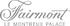 Graues Logo von Fairmont Le Montreux Palace.
