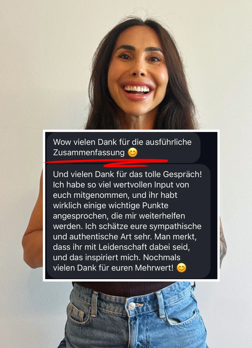 Ergebnis einer Kundin 3