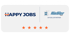 HAPPY JOBS Partnerbadge