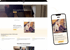Website-Design von Tighties auf Desktop und Smartphone, das warme und stilvolle Strumpfhosen präsentiert.