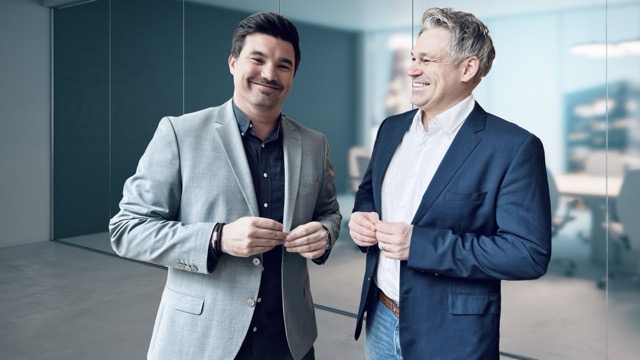 Feedbackrunde im Training mit Geschäftsführer im Speaking Leaders Programm