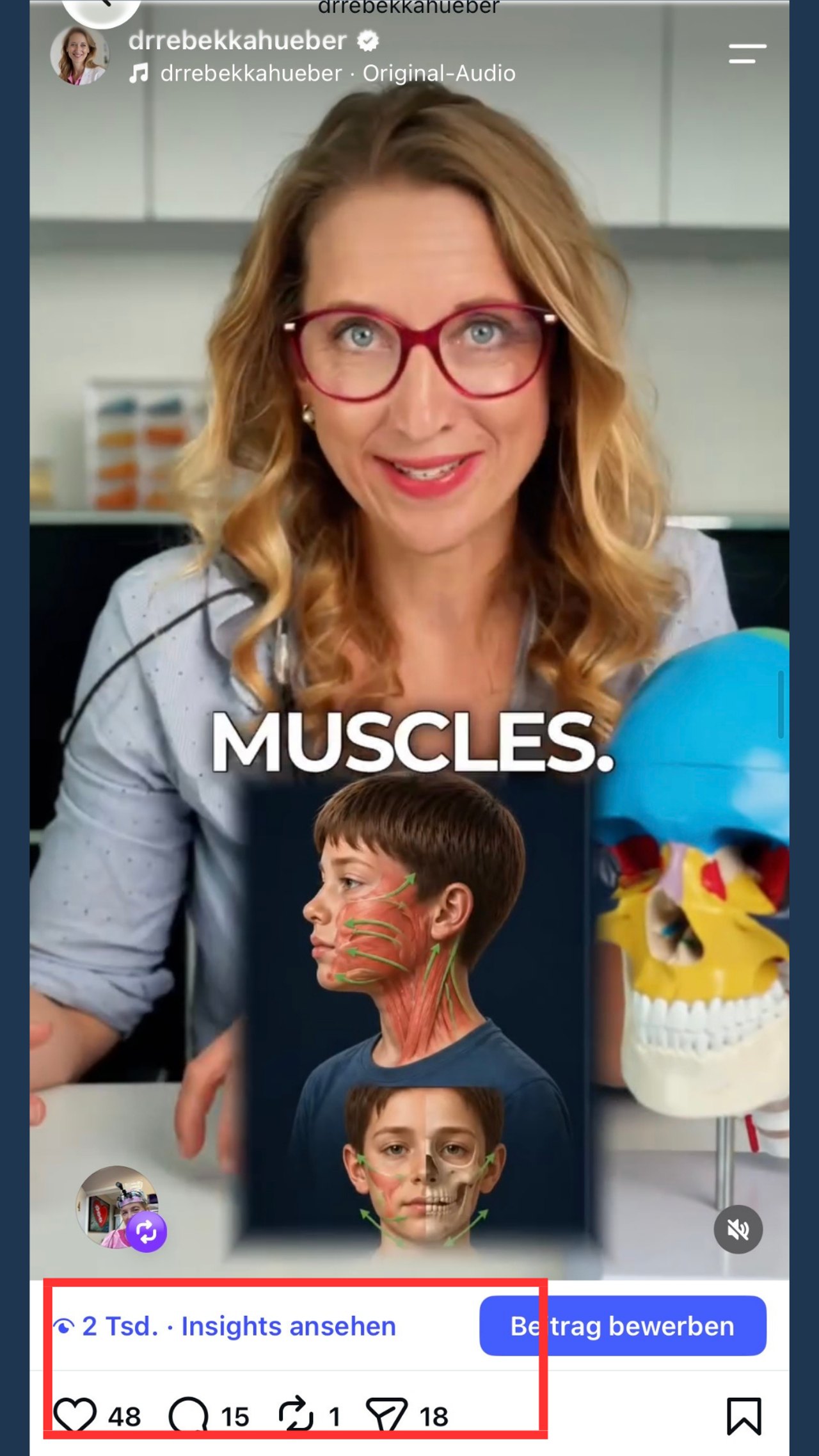 Muscles.