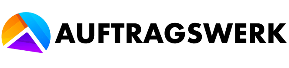 Logo: AUFTRAGSWERK, Verkaufsstarke Webseiten für Handwerksbetriebe.