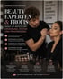 Maskenbildner schminkt eine Frau mit einem Pinsel; Text: BEAUTY EXPERTEN & PROFIS, Lerne von echten Profis auf YouTube kostenlos.