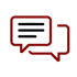 Kommunikation Bild, Bild auf dem man zwei Sprechblasen sieht, Rote AWP Consult Icons. Icon von AWP Consult, ECM und EDM Lösung, ECM, EDM, DMS, DMS Lösung für Logistik, ECM Lösung für Logistik Unternehmen, Kommunikation Bild, Bild auf dem man zwei Sprechblasen sieht, Rote AWP Consult Icons. Icon von AWP Consult, ECM und EDM Lösung, ECM, EDM, DMS, DMS Lösung für Logistik, ECM Lösung für Logistik Unternehmen alles für ECM
