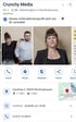 Google Maps-Eintrag für Crunchy Media, Marketingbüro in Recklinghausen, mit Fotos zweier Mitarbeiter und Kontaktdaten.