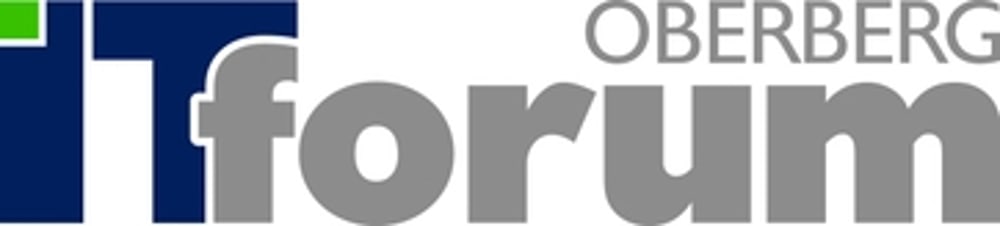 Logo mit dem Text "iforum OBERBERG".