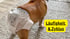 Ein lächelnder Mann macht ein Herzsymbol mit seinen Händen neben zwei Hunden; Text: "PRODUKTWELT".