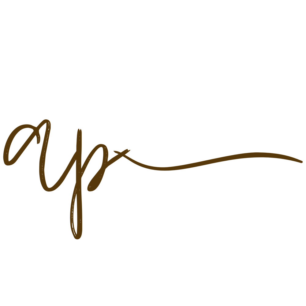 Schwarzer Schriftzug "AP" mit "ANNA PROKOP" in kleinerer Schrift darunter, auf weißem Hintergrund.