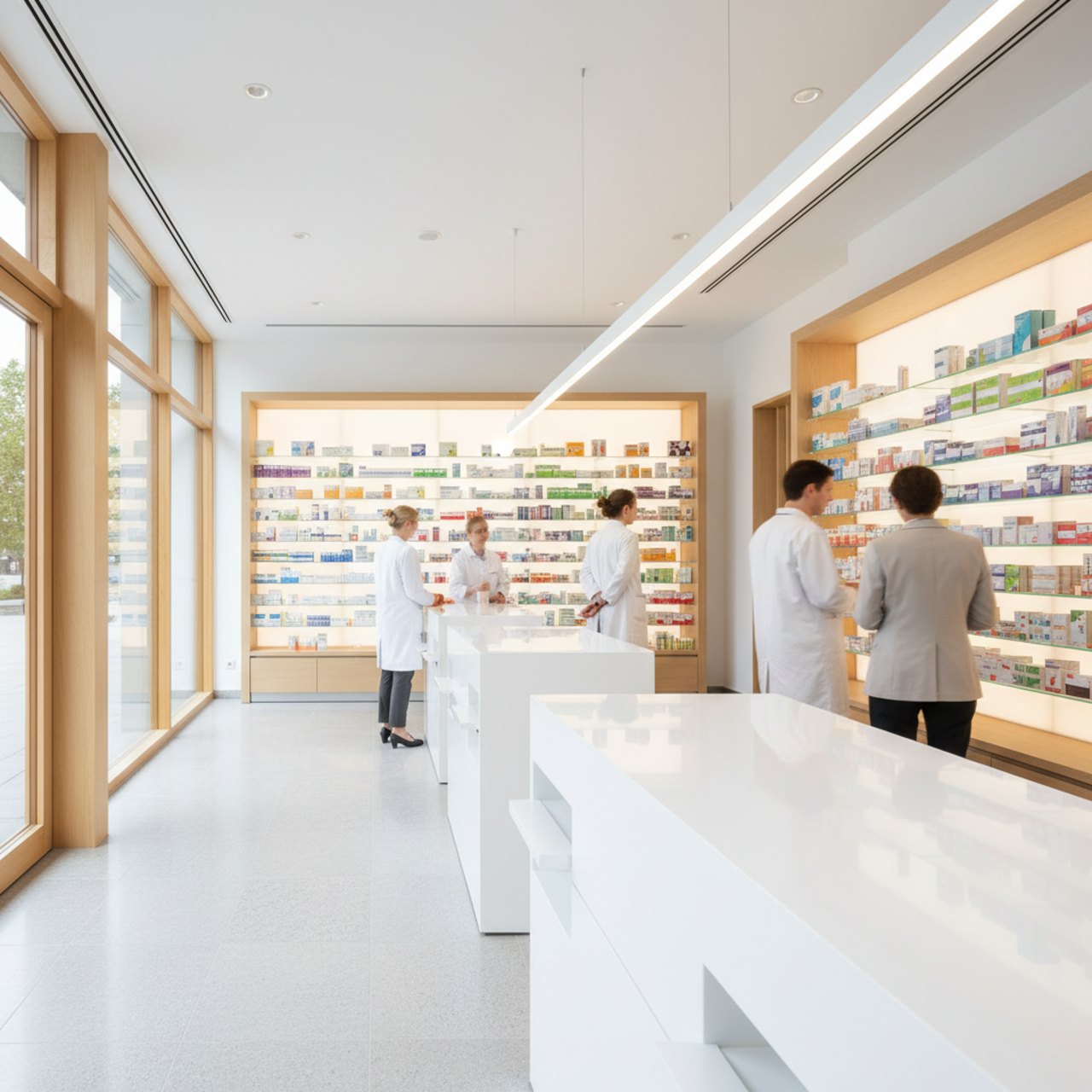 Apotheke Innenraum