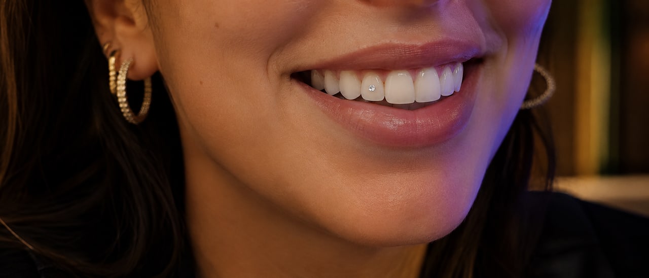 Natürlich gepflegtes Lächeln nach einer kosmetischen Smile-Behandlung