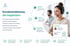 Lachende Frau mit Headset am Computer, daneben Infografik zu Kundenerlebnissen und Servicequalität.