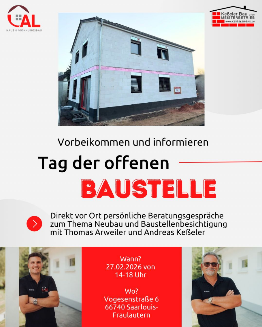 Tag der offenen Baustelle – Wohnungsbau AL