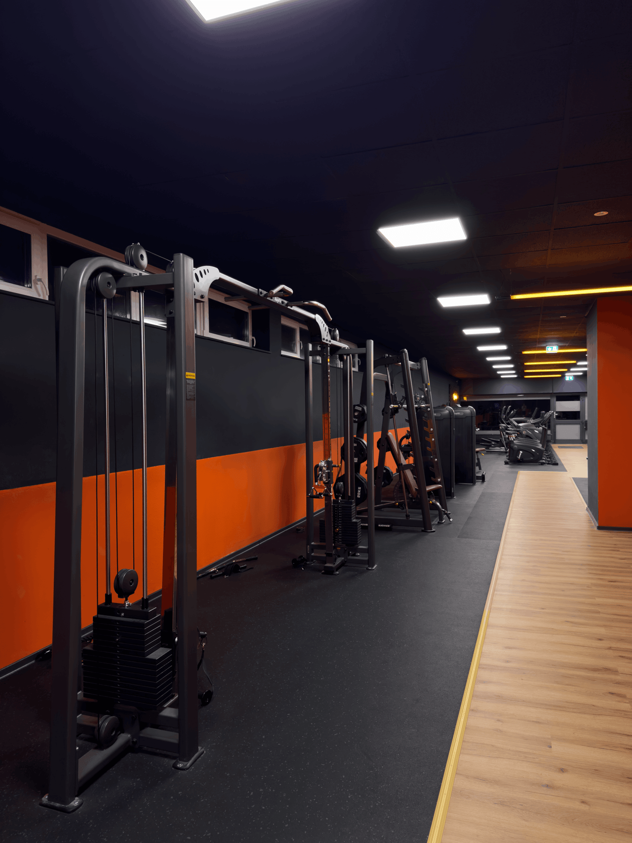 Gerätebereich im GYMPOD Aerzen
