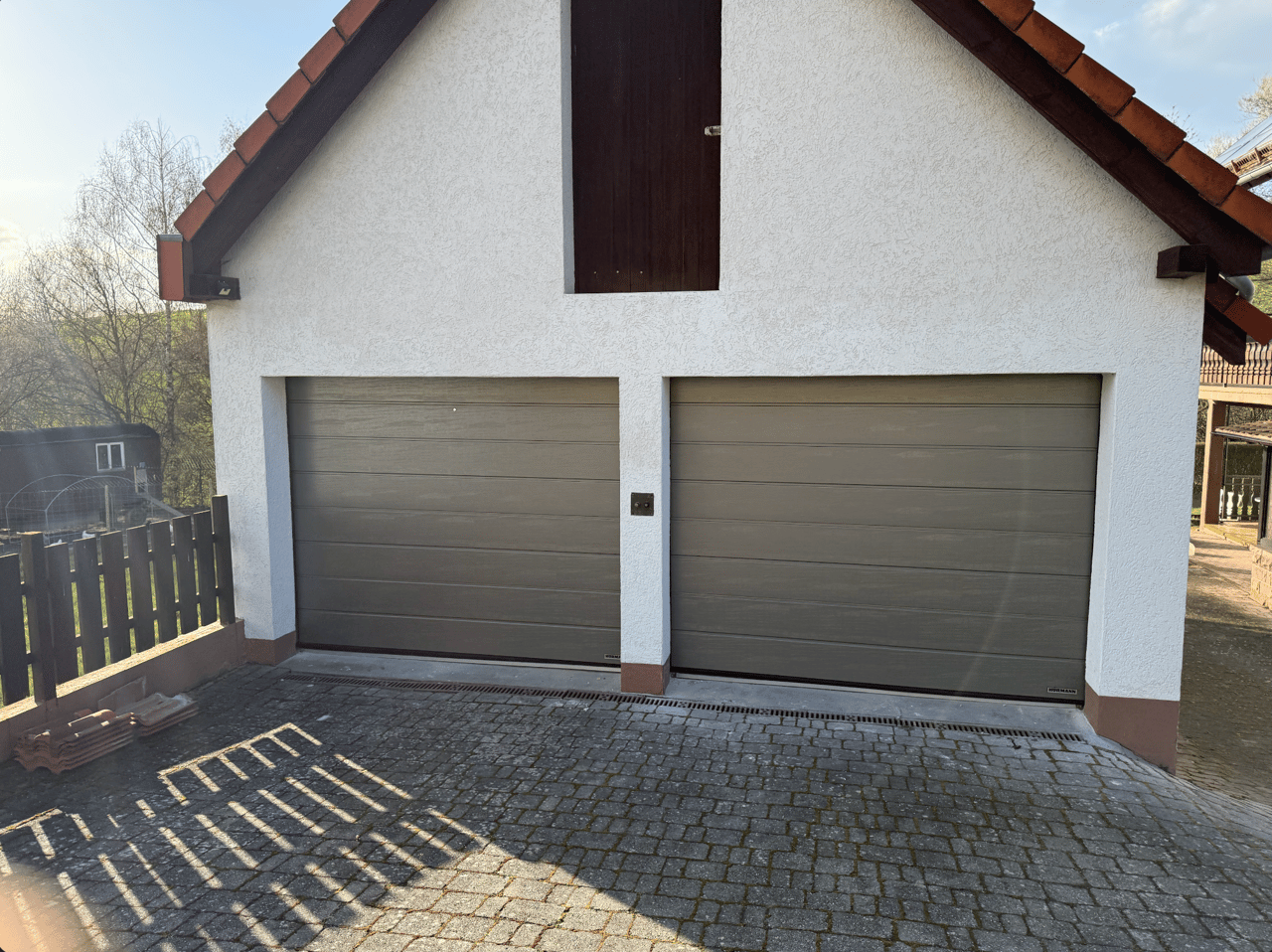 Modernisierung einer Doppelgarage – nachher