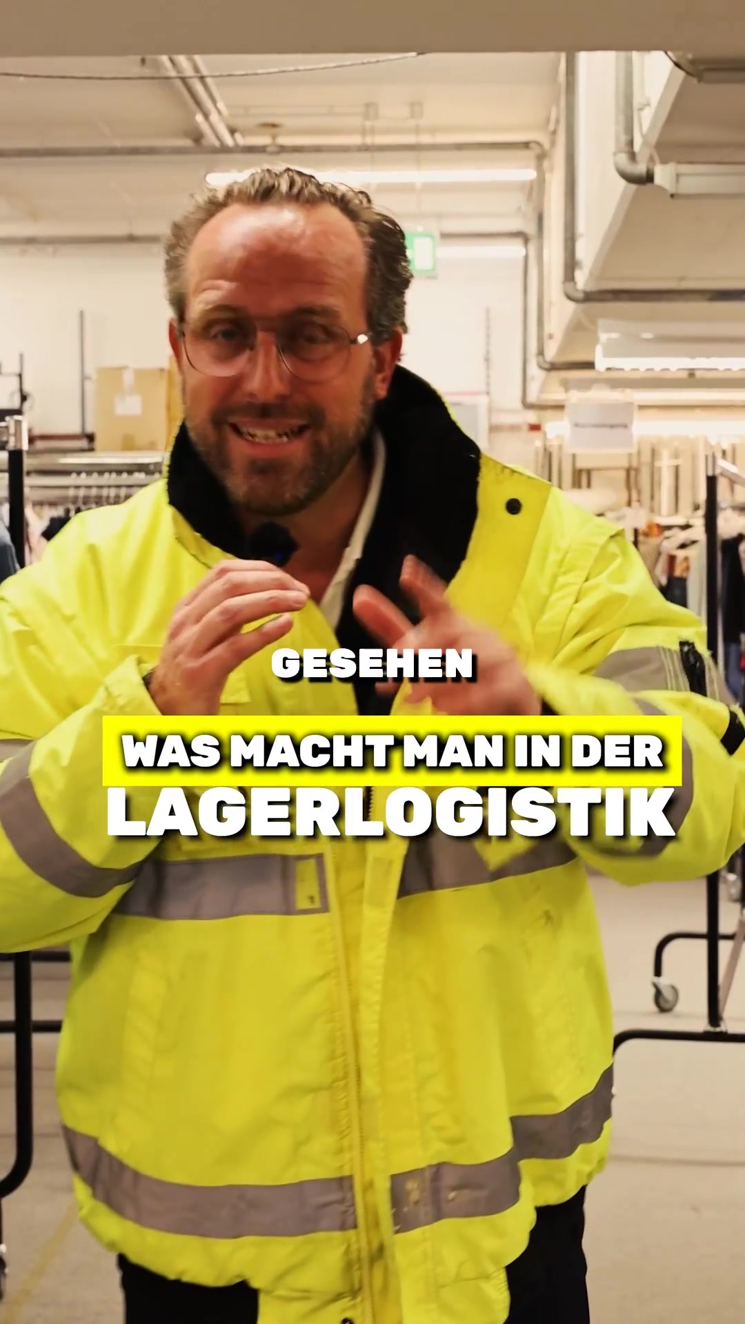 Standbild aus dem Video über die Ausbildung zur Fachkraft für Lagerlogistik