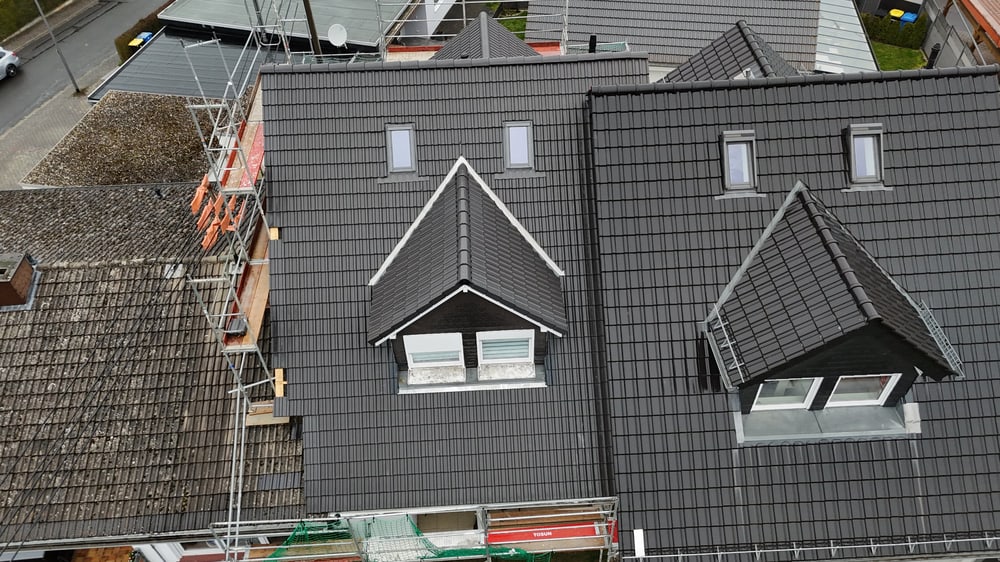 Einbau neuer Dachfenster