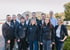Die Rheinland Marketing Gruppe vor dem Drachenfels