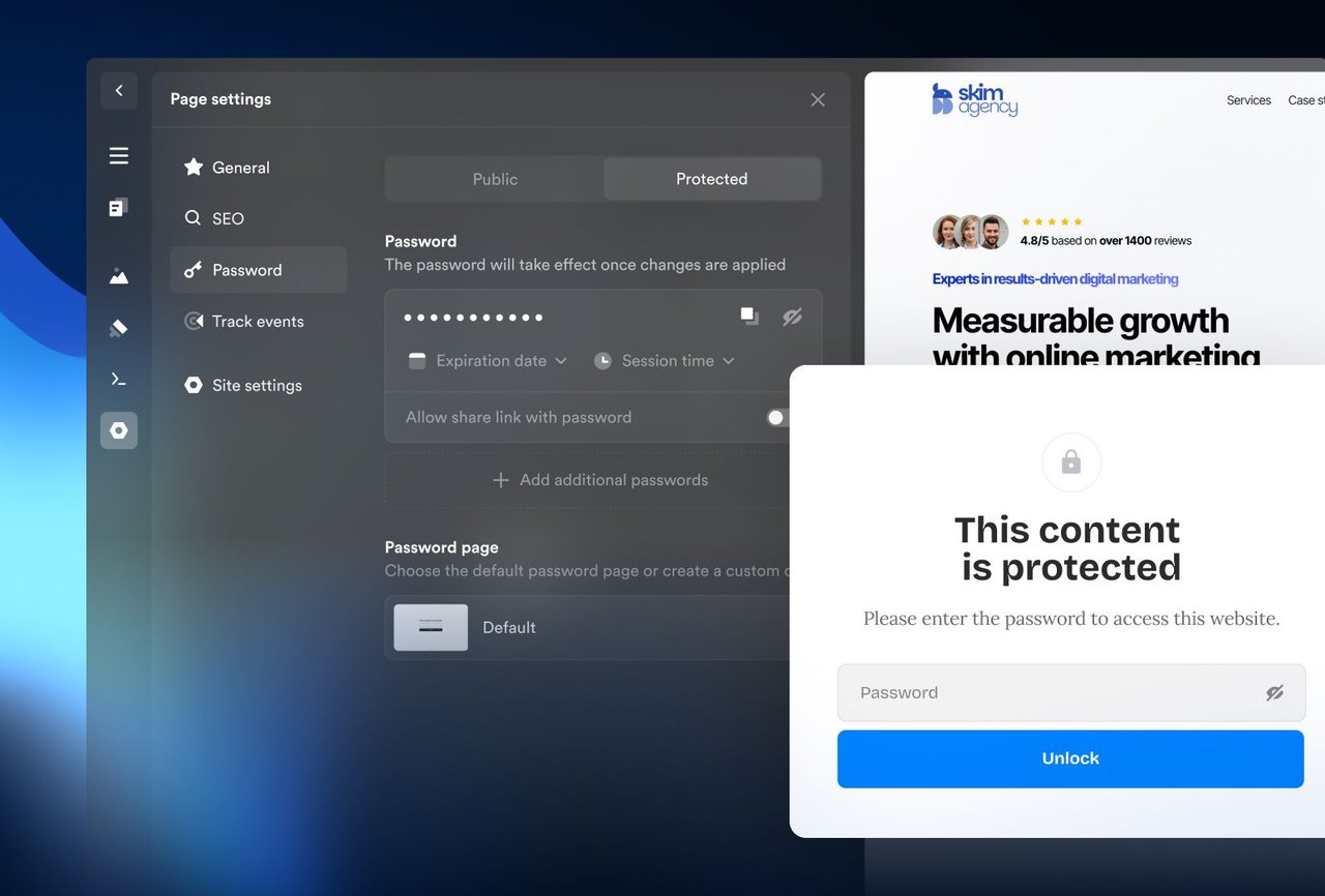 Password protection