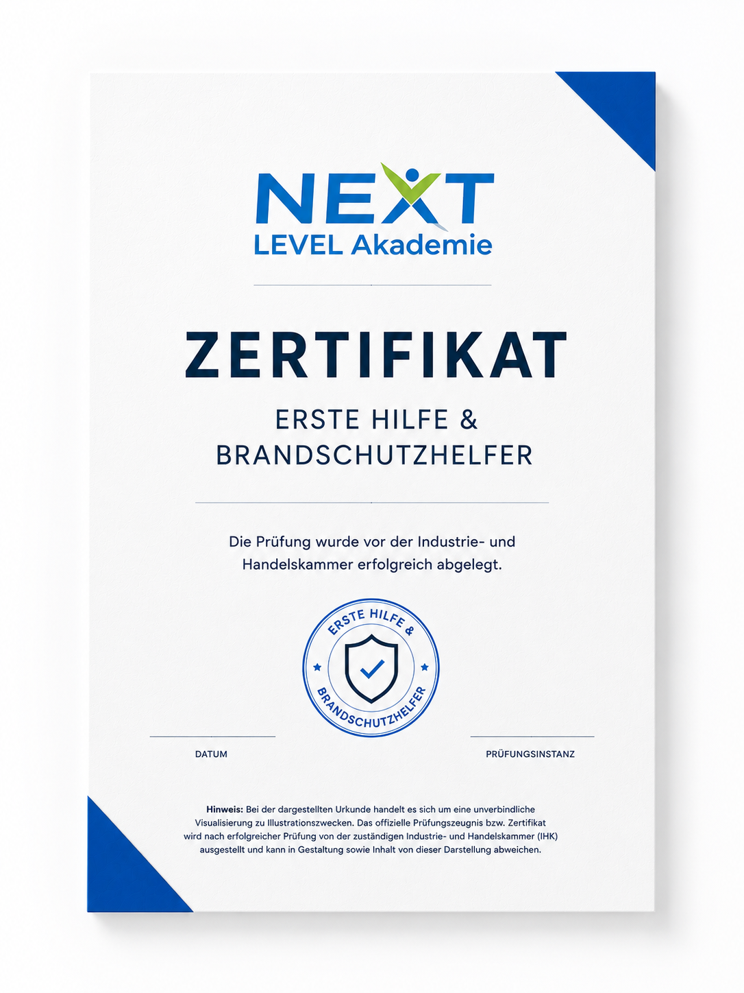 Erste Hilfe & Brandschutzhelfer