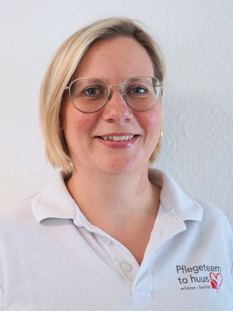 Nina, Teamleitung und persönliche Ansprechpartnerin bei Pflegeteam to huus