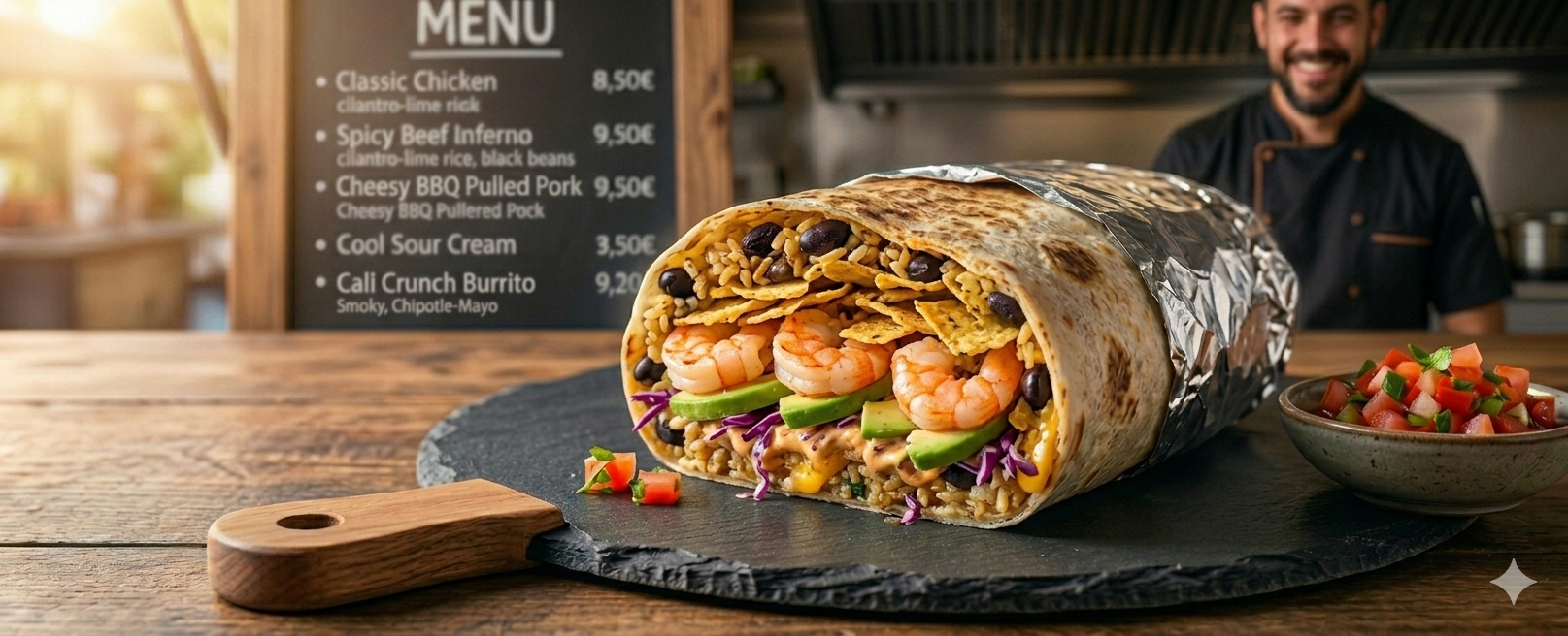 Cali Brunch Burrito
