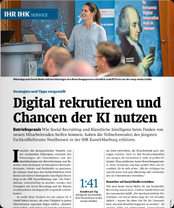 Digital rekrutieren und Chancen der KI nutzen