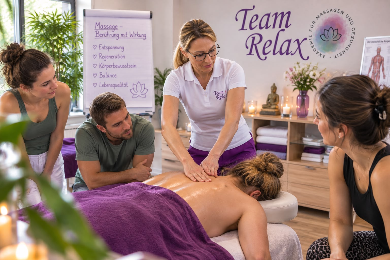 Grundkurs Entspannungsmassage (Massagepraktiker)