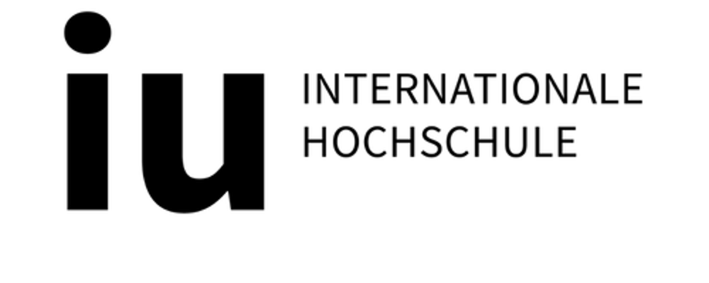 Logo der IU Internationale Hochschule mit den Buchstaben "iu" und dem Text "INTERNATIONALE HOCHSCHULE".