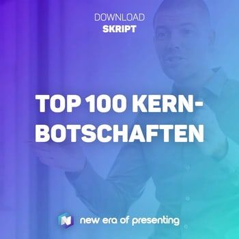 Titelbild des kostenlosen Skripts „Top 100 Kernbotschaften“ von NEOP