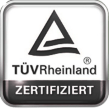Logo TÜV Rheinland zertifiziert