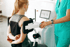 Sports medicine guided shoulder rehab for athletic recovery session