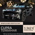 Schwarzer Cupra Terramar SUV; Text: "SPORTLICHER LIFESTYLE-SUV", "CUPRA TERRAMAR", "1.362 € brutto/Monat"