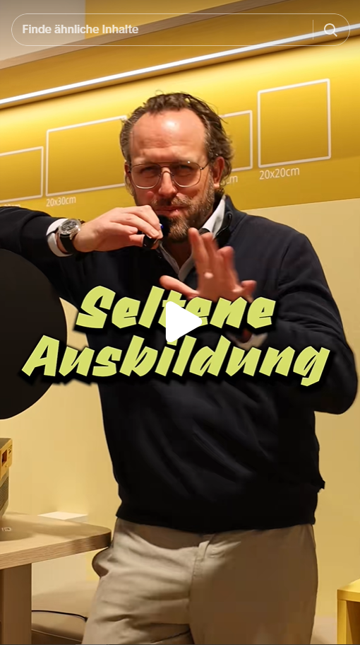 Standbild aus dem Video über die Ausbildung zum Drogisten