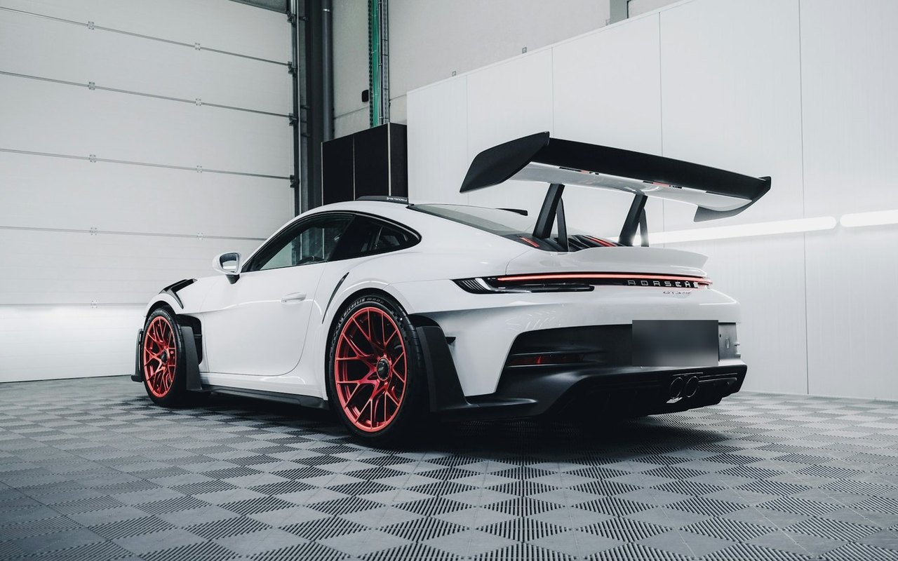 Porsche GT-Modell im Detail