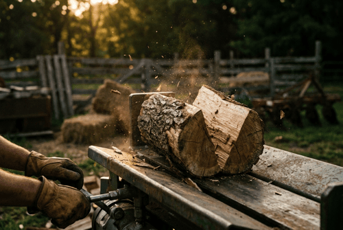 Spalten im Wald