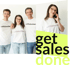 Christiana, Vincent und Raphael – Gründer von SalesDone
