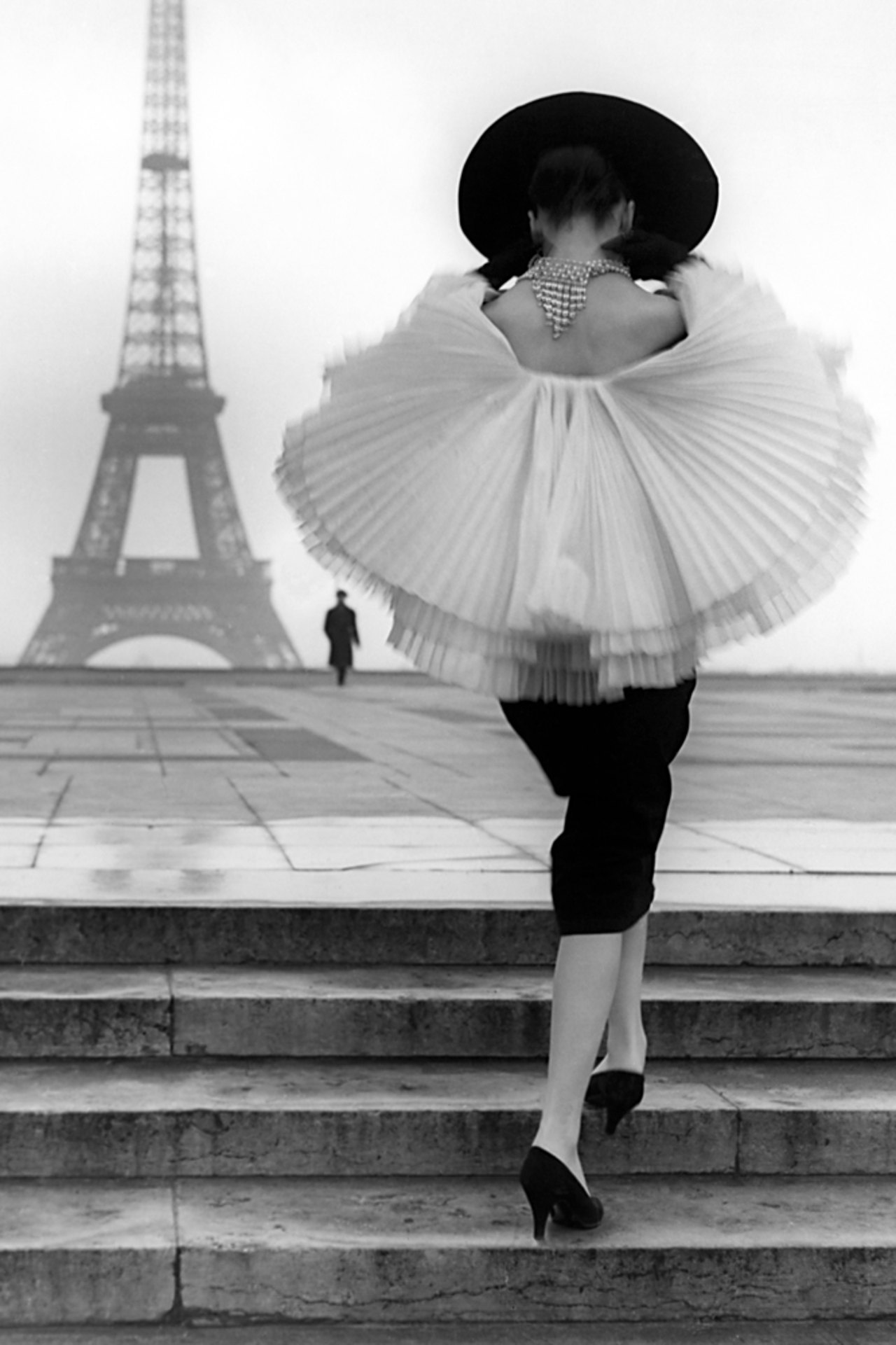 Patricia shows Jacques Fath