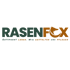 Rasenfox Logo mit Text "Entspannt leben. Wir gestalten und pflegen."