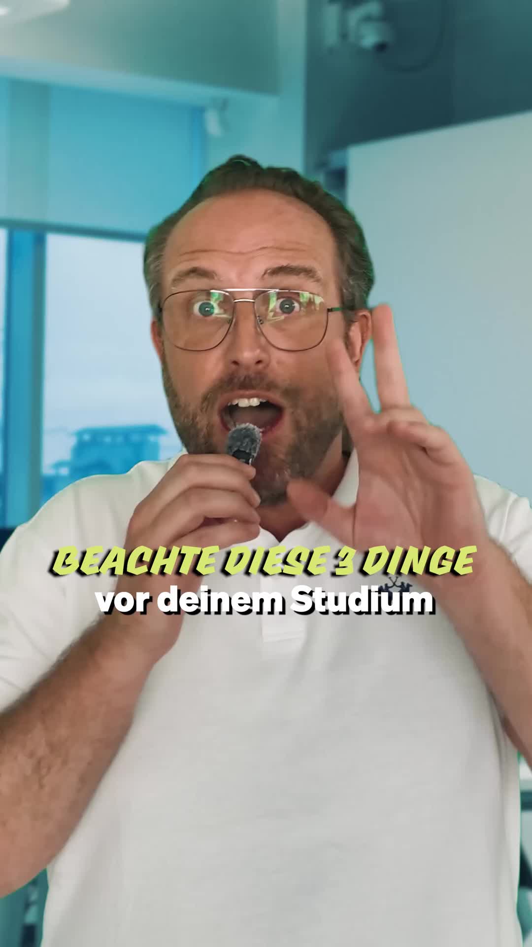 Standbild aus dem Video über die Campuswahl