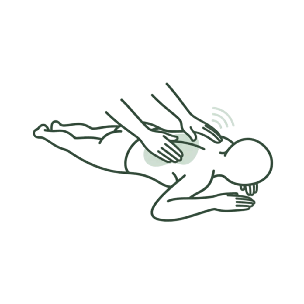 Klassische Massagetherapie zur Muskelentspannung in der Physiotherapie Saluba Geldern