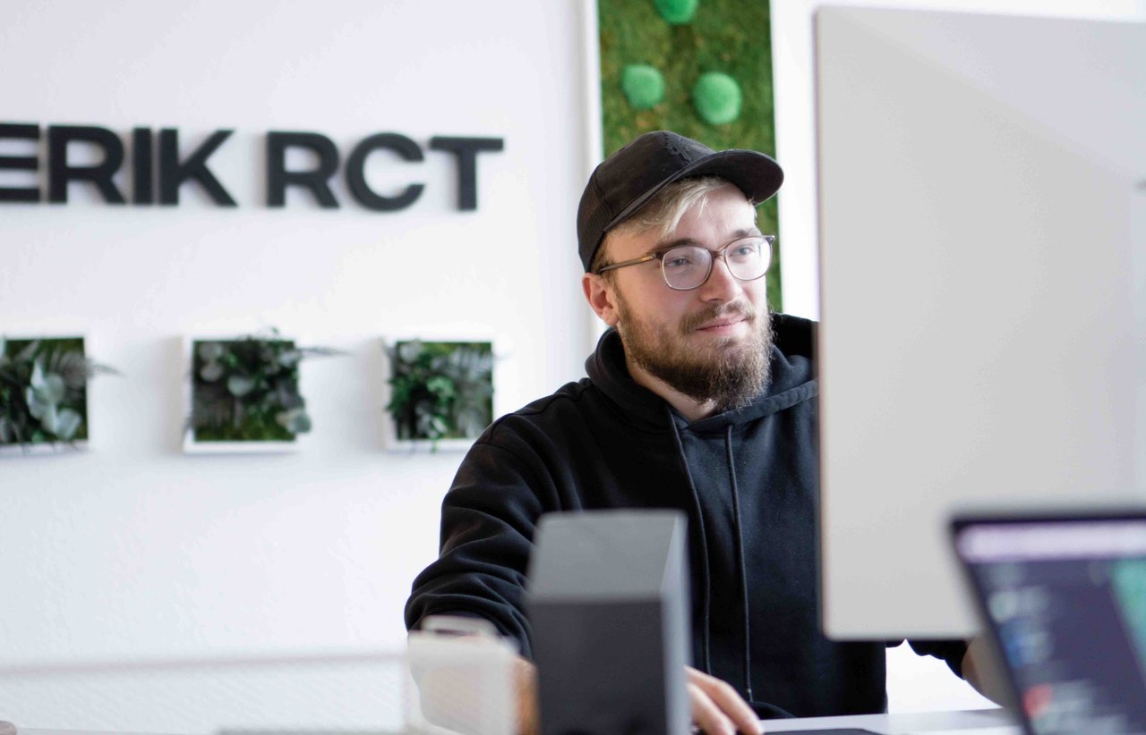 Arbeitsplatz Erik RCT