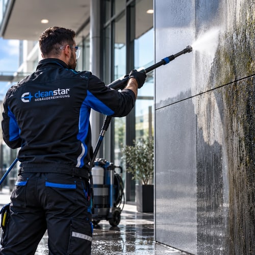Reinigungsteam im Notdienst-Einsatz