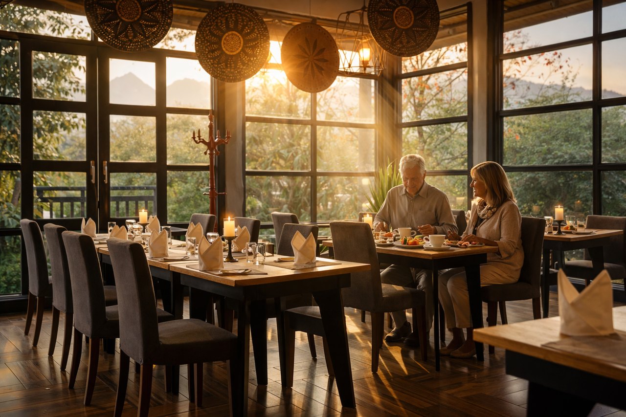 The restaurant