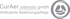 Logo von CurAer intensiv gmbh für ambulante Beatmungspflege mit kreisförmigem Symbol rechts.