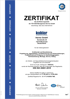 Zertifikat für Harms GmbH von TÜV SÜD Management Service GmbH, gültig bis 16.06.2026.