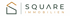 Logo von Square Immobilien mit einem stilisierten Haus-Symbol in Gold und Schwarz.