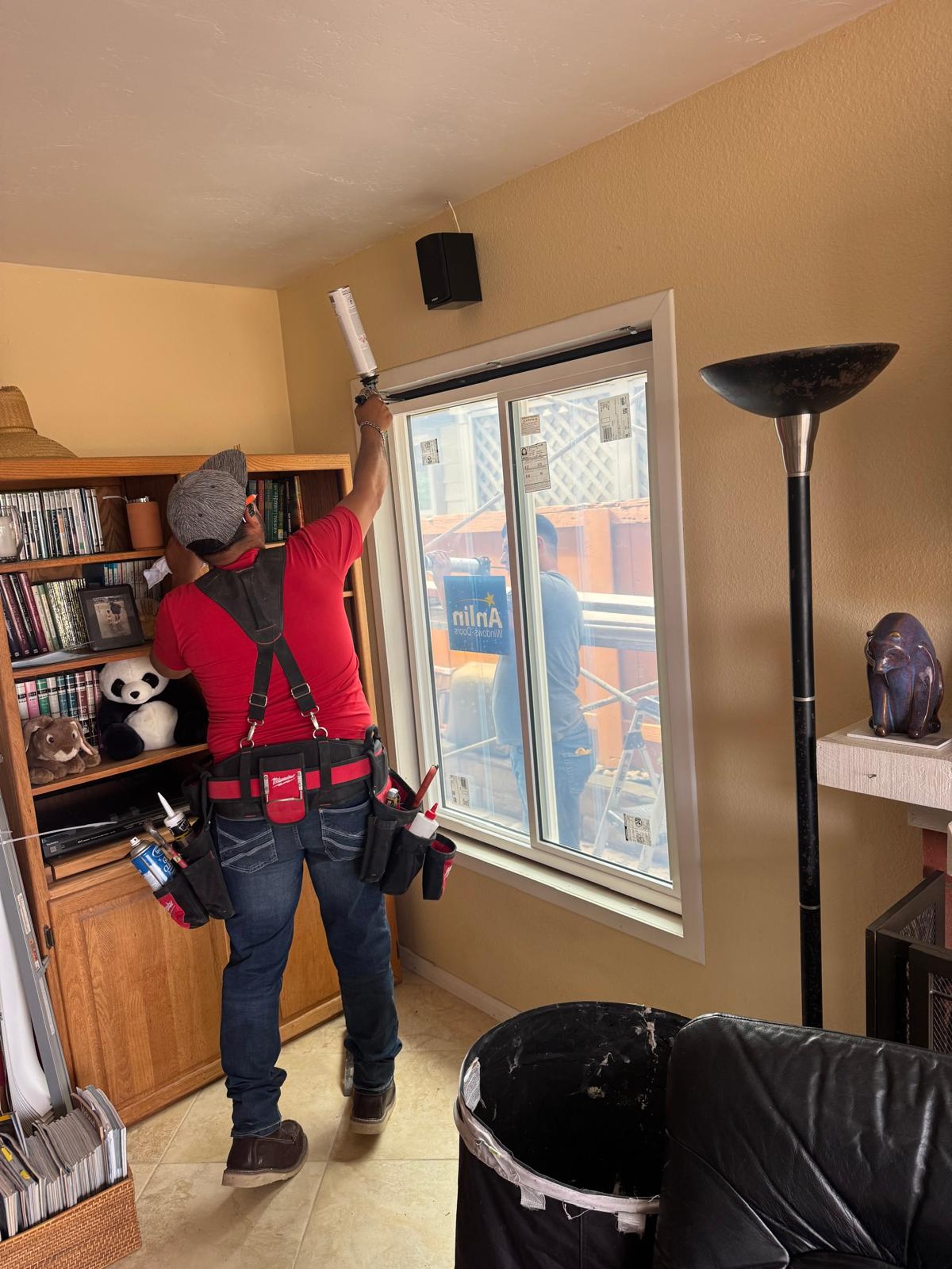 during fire resistant siding installation window replacement san diego