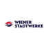 Logo der Wiener Stadtwerke mit stilisiertem rotem "W" und blauem "S" links neben dem Text "WIENER STADTWERKE".